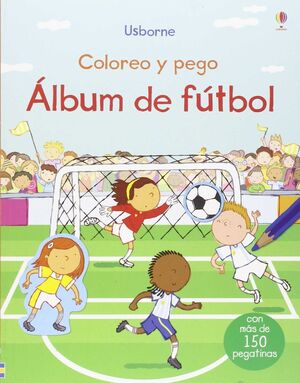 COLOREO Y PEGO. ÁLBUM DE FUTBOL