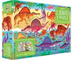 LIBRO Y PUZLE. DINOSAURIOS