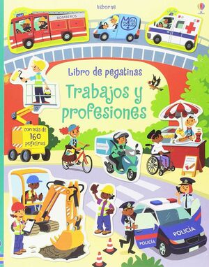 LIBRO DE PEGATINAS. TRABAJOS Y PROFESIONES
