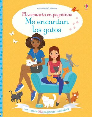 EL VESTUARIO EN PEGATINAS. ME ENCANTAN LOS GATOS