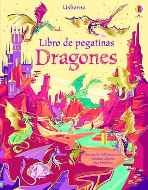 LIBRO DE PEGATINAS. DRAGONES