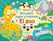 BLOC PARA JUGAR Y COLOREAR. EL ZOO