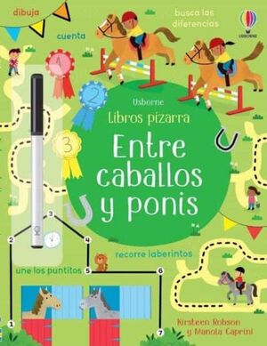 LIBROS PIZARRA. ENTRE CABALLOS Y PONIS