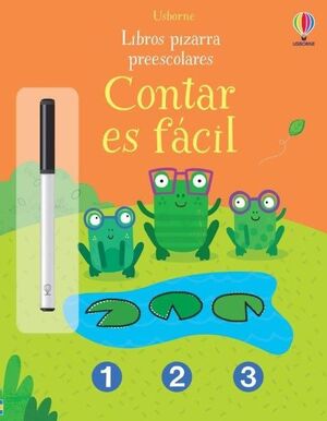 LIBROS PIZARRA PREESCOLARES. CONTAR ES FÁCIL