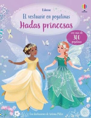 EL VESTUARIO EN PEGATINAS. HADAS PRINCESAS