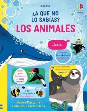 ¿A QUE NO LO SABÍAS?. LOS ANIMALES