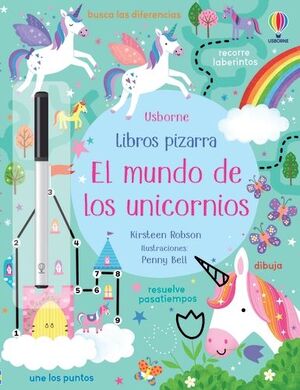 LIBRO PIZARRA. EL MUNDO DE LOS UNICORNIOS