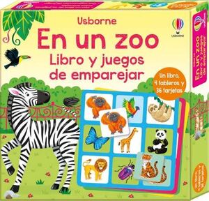 LIBRO Y JUEGO DE EMPAREJAR. EN UN ZOO