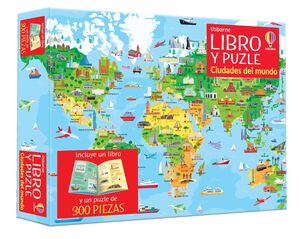 LIBRO Y PUZLE. CIUDADES DEL MUNDO