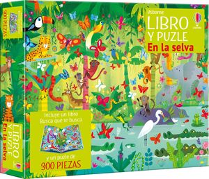 LIBRO Y PUZLE. EN LA SELVA