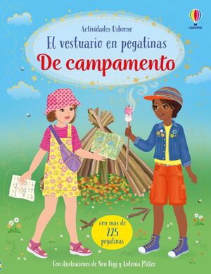 EL VESTUARIO EN PEGATINAS. DE CAMPAMENTO