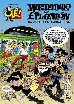 MORTADELO Y FILEMÓN. DA VINCI, EL PINTAMONA... LISA