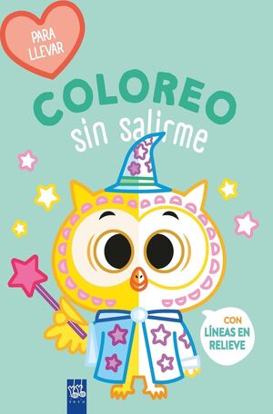 COLOREO SIN SALIRME. BÚHO