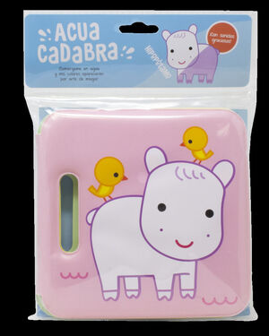 LIBRO BAÑO. ACUACADABRA. HIPOPÓTAMO