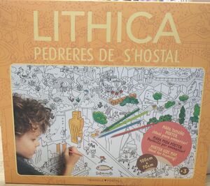 MAPA PARA COLOREAR. LITHICA. PEDRERES DE S'HOSTAL