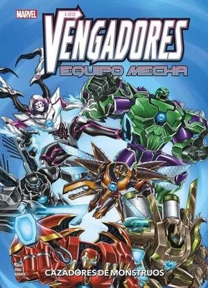 MARVEL ACTION LOS VENGADORES EQUIPO MECHA. CAZADORES DE MOISNTRUOS