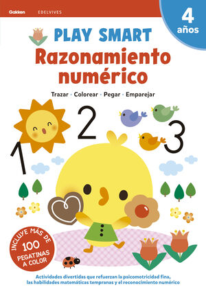 PLAY SMART. RAZONAMIENTO NUMÉRICO. 4 AÑOS