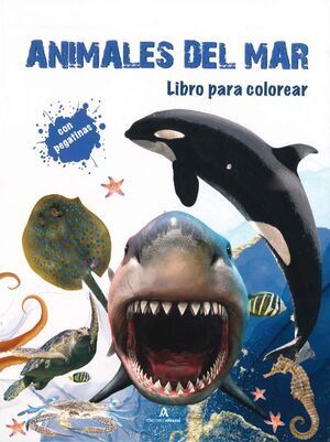 LIBRO PARA COLOREAR. ANIMALES DEL MAR