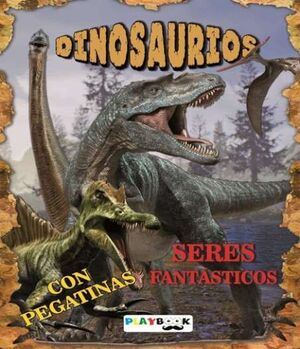 DINOSAURIOS CON PEGATINAS