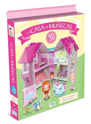 LA CASA DE MUÑECAS. CARTON 3D. CON MAQUETA