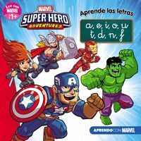 LOS VENGADORES. APRENDE LAS LETRAS