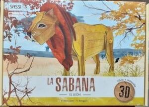 LIBRO + MAQUETA 3D. LA SABANA. EL LEÓN