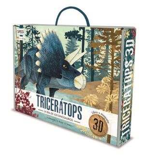LIBRO + MAQUETA 3D. LA ERA DE LOS DINOSAURIOS. TRICERÁTOPS