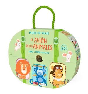 EL AVIÓN DE LOS ANIMALES. LIBRO + PUZLE GIGANTE