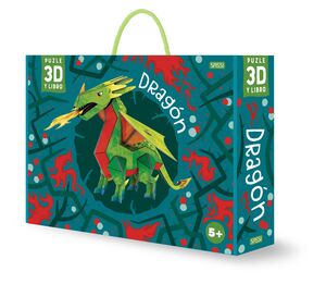 PUZLE 3D Y LIBRO. DRAGÓN