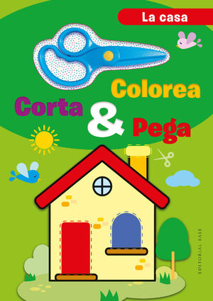 COLOREA, CORTA Y PEGA. EN CASA