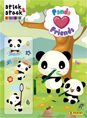 STICK & STACK. PANDA FRIENDS