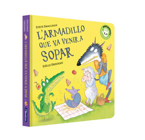 L'ARMADILLO QUE VA VENIR A SOPAR. LLIBRE DE CARTRÓ
