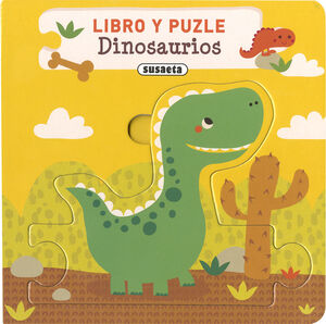 LIBRO Y PUZLE. DINOSAURIOS