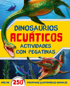 DINOSAURIOS ACUÁTICOS ACTIVIDADES CON PEGATINAS