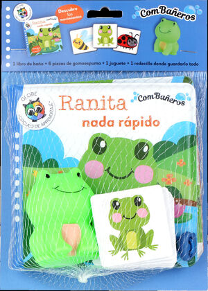 LIBRO BAÑO. RANITA NADA RÁPIDO