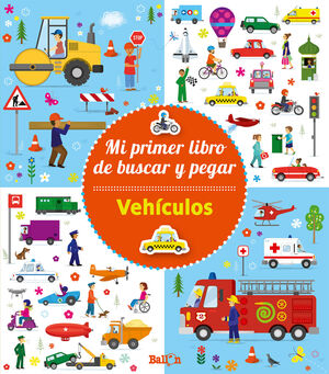 VEHÍCULOS. MI PRIMER LIBRO DE BUSCAR Y PEGAR