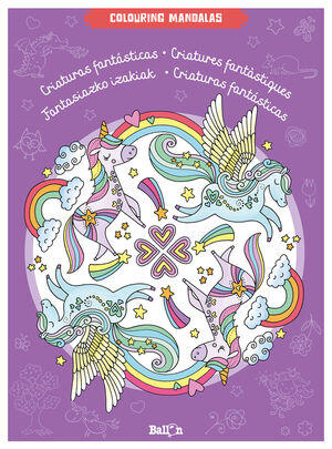 COLOURING MANDALAS. CRIATURAS FANTÁSTICAS