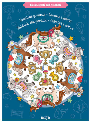 COLOURING MANDALAS. CABALLOS Y PONIS