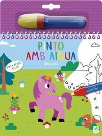 PINTO AMB AIGUA-UNICORNS