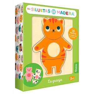 MIS SILUETAS DE MADERA. LA GRANJA